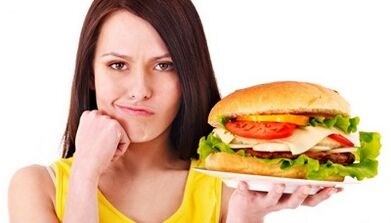 Dieta aterradora como causa de dolor de espalda